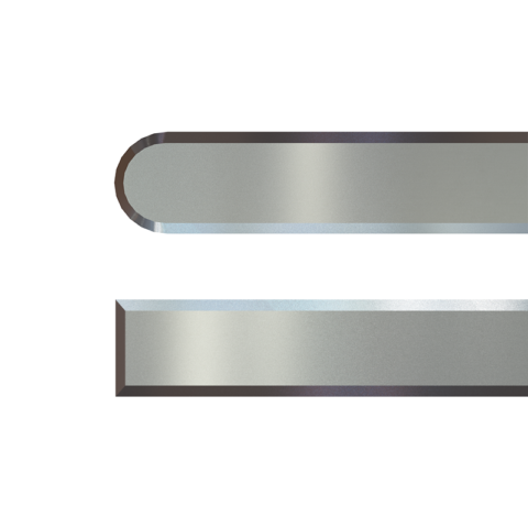 Aluminium Plain Surface Tactile Strip