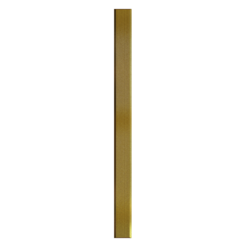 Brass Groove Textured Tactile Strips B1 Straight