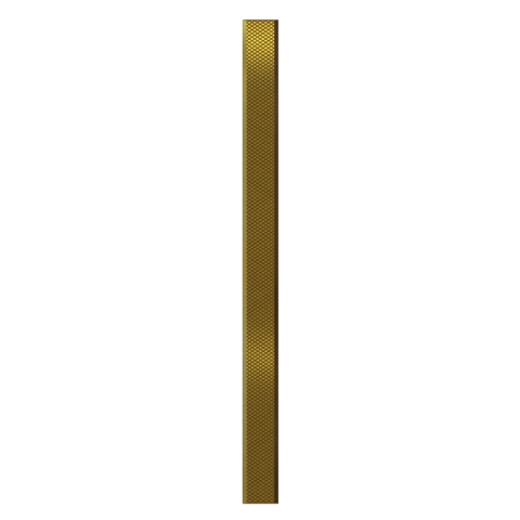 Brass Hatch Textured Tactile Strip BH1 Straight