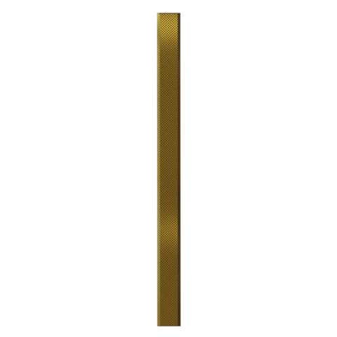 Brass Hatch Textured Tactile Strip BH2 Squared