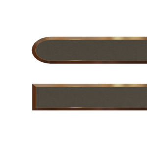 Bronze Strip with Black Anti Slip Insert